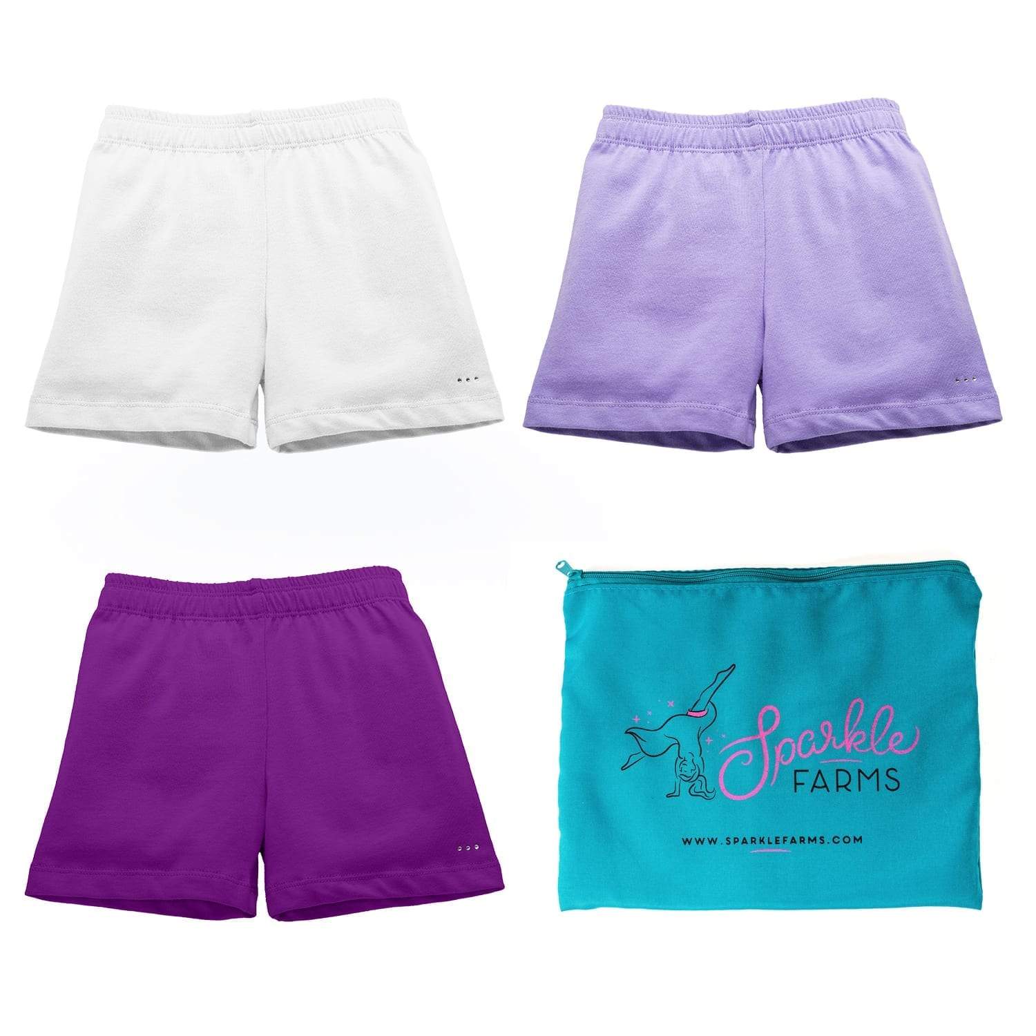 Sparkle Farms Bloomer Shorts  Bloomers shorts, Girls bike shorts